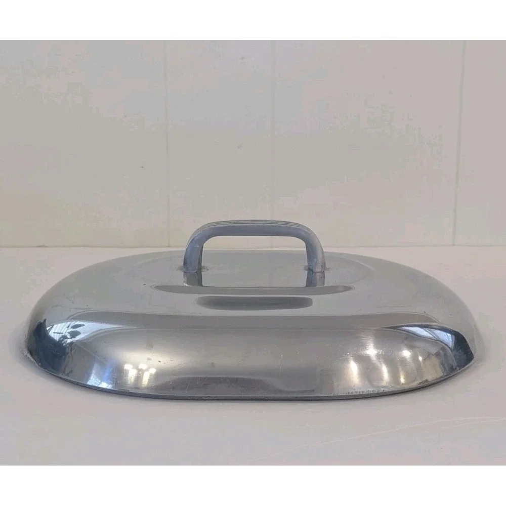 Vintage Magnalite Classic Roaster & Meat Rack No. 4265 3565 8 qt. 16 in Shiny